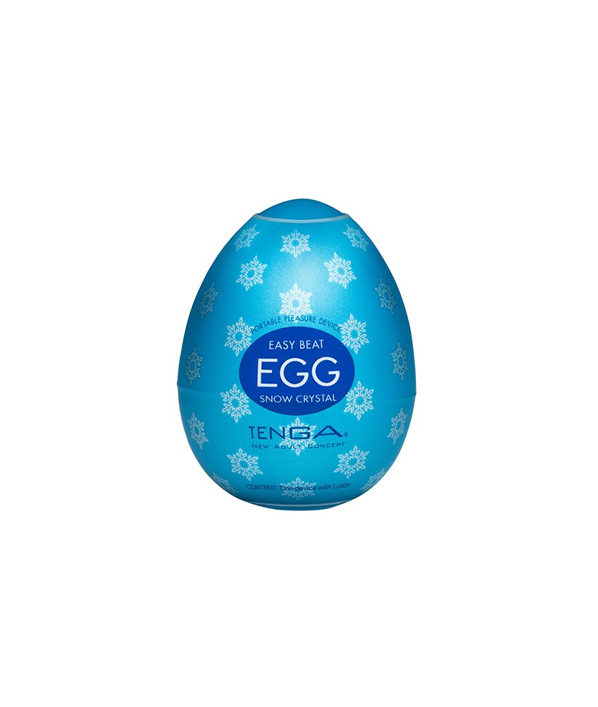 Sextoys, sexshop, loveshop, lingerie sexy : Vagin Artificiel : Masturbateur Tenga Egg Snow crystal