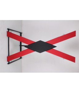 St. Andrew's cross with...