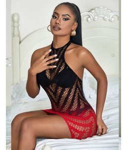 Sextoys, sexshop, loveshop, lingerie sexy : Robes sexy : Robe résille Multi couleur