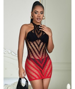 Sextoys, sexshop, loveshop, lingerie sexy : Robes sexy : Robe résille Multi couleur