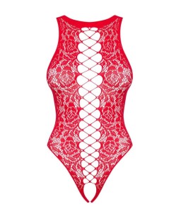 Sextoys, sexshop, loveshop, lingerie sexy : Bodys & Teddys : Obsessive - Body rouge Sexy S/L