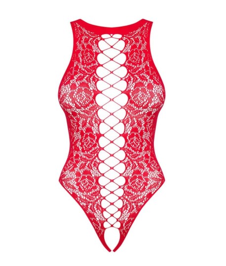 Sextoys, sexshop, loveshop, lingerie sexy : Bodys & Teddys : Obsessive - Body rouge Sexy S/L