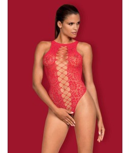 Sextoys, sexshop, loveshop, lingerie sexy : Bodys & Teddys : Obsessive - Body rouge Sexy S/L