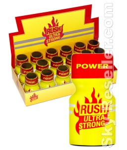 Sextoys, sexshop, loveshop, lingerie sexy : Poppers : Poppers RUSH ultra strong 10ml