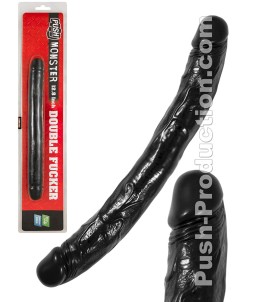 Sextoys, sexshop, loveshop, lingerie sexy : Gode Double - Double dong : Push- Double Godemichet Black