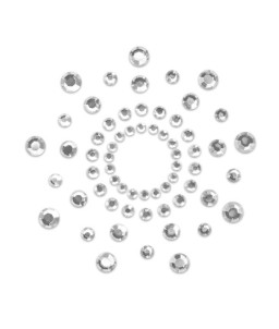 Sextoys, sexshop, loveshop, lingerie sexy : Nippies Cache Seins : Nippies Cache tétons en faux diamants ARGENT