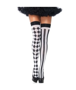 Sextoys, sexshop, loveshop, lingerie sexy : Bas & Collants : Leg Avenue - Sexy Bas Arlequin