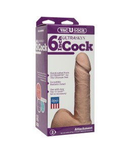 Sextoys, sexshop, loveshop, lingerie sexy : Gode Réaliste : Godemichet ultraskin Réaliste Vac-U-Lock