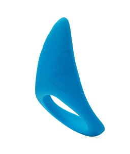 Sextoys, sexshop, loveshop, lingerie sexy : Anneaux Vibrants & Cockring : Anneau Pénien Laid Bleu 5.15cm