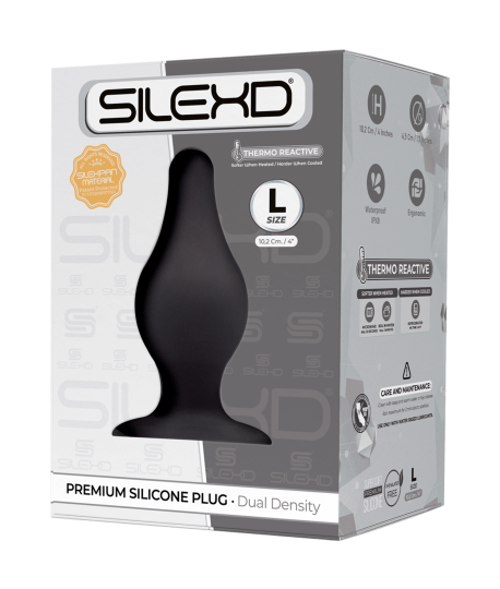 Sextoys, sexshop, loveshop, lingerie sexy : Plug Anal : Silexd - Plug anal L