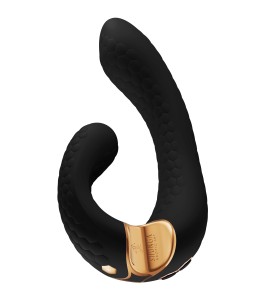 Sextoys, sexshop, loveshop, lingerie sexy : Vibromasseurs : Shunga - Vibromasseur Miyo noir et or