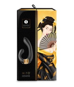 Sextoys, sexshop, loveshop, lingerie sexy : Vibromasseurs : Shunga - Vibromasseur Miyo noir et or