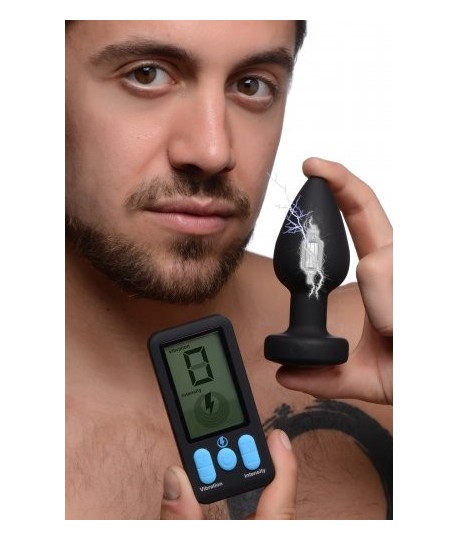 Sextoys, sexshop, loveshop, lingerie sexy : Godemichets et plugs anal : Zeus Electrosex - Plug anal Electro Stimulation