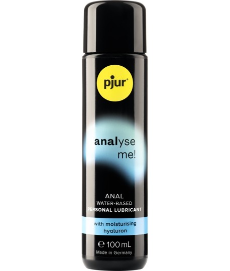 Sextoys, sexshop, loveshop, lingerie sexy : Lubrifiant anal : Pjur Analyse Me Gel Lubrifiant Comfort Water Anal Glide 100ml