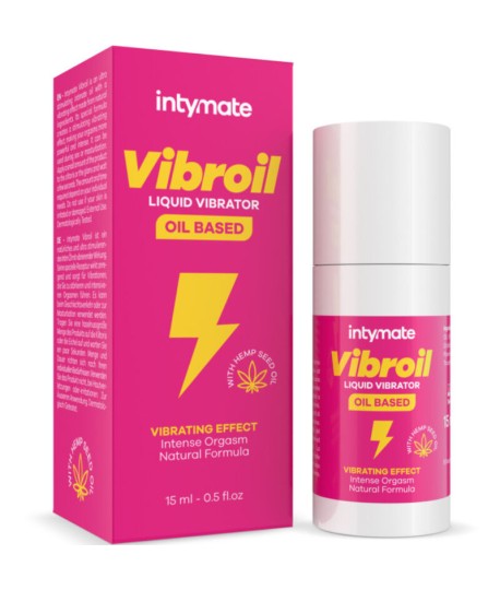Sextoys, sexshop, loveshop, lingerie sexy : Aphrodisiaques Femmes : Intimate- Vibroil huile vibrante 15ml
