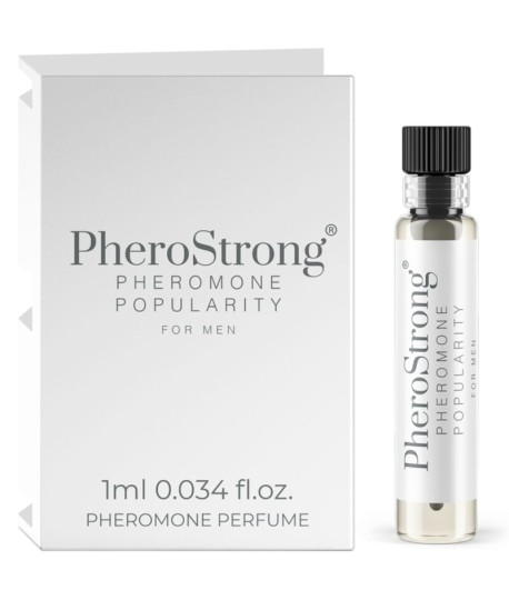 Sextoys, sexshop, loveshop, lingerie sexy : Aphrodisiaques Hommes : Pherostrong popularity pour Homme 1 ml