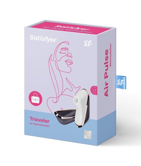 Sextoys, sexshop, loveshop, lingerie sexy : Sextoys luxe : Satisfyer - Traveler