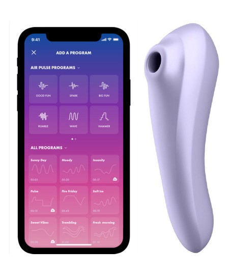 Sextoys, sexshop, loveshop, lingerie sexy : Sextoys luxe : Satisfyer -Dual pleasure