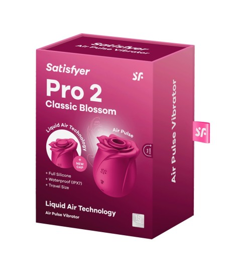 Sextoys, sexshop, loveshop, lingerie sexy : Sextoys luxe : Satisfyer Pro 2 classique Rose