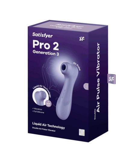 Sextoys, sexshop, loveshop, lingerie sexy : Sextoys luxe : Satisfyer - pro 2- génération 3