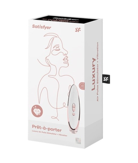 Sextoys, sexshop, loveshop, lingerie sexy : Sextoys luxe : Satisfyer -Luxury rose prêt a porter
