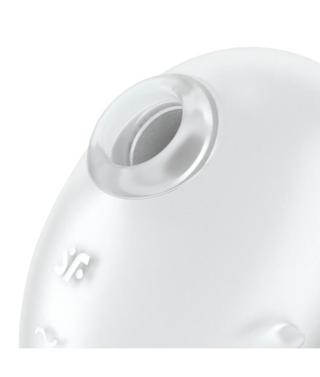 Sextoys, sexshop, loveshop, lingerie sexy : Sextoys luxe : Satisfyer - Stimulateur ghost blanc