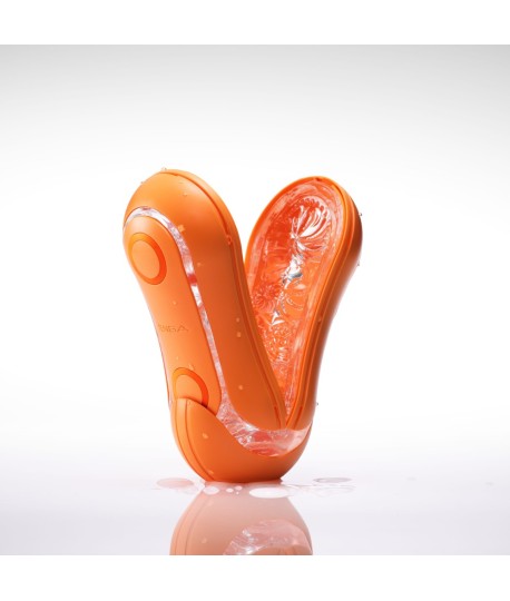 Sextoys, sexshop, loveshop, lingerie sexy : Masturbateur - Vagin Artificiel : Masturbateur Tenga Flip orb orange
