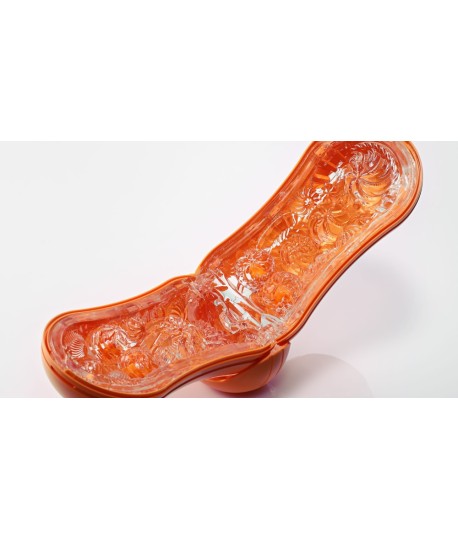 Sextoys, sexshop, loveshop, lingerie sexy : Masturbateur - Vagin Artificiel : Masturbateur Tenga Flip orb orange