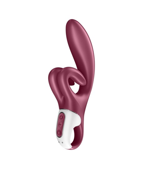 Sextoys, sexshop, loveshop, lingerie sexy : Sextoys luxe : Satisfyer Touch me - Rabbit rouge