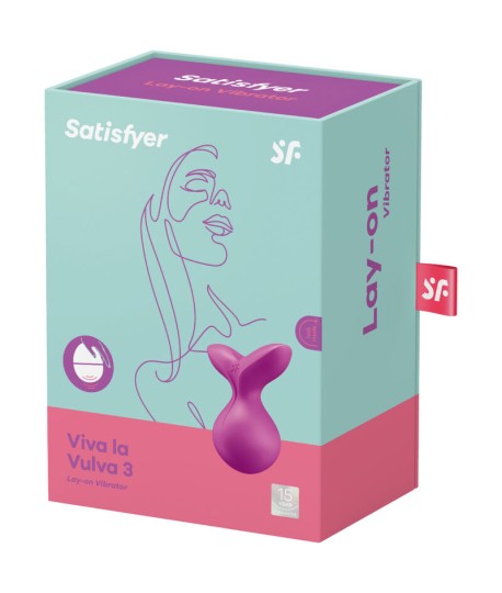 Sextoys, sexshop, loveshop, lingerie sexy : Sextoys luxe : Satisfyer - Viva la vulva 3 violet