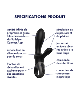 Sextoys, sexshop, loveshop, lingerie sexy : Vibromasseurs : Satisfyer - Vibrateur climax +