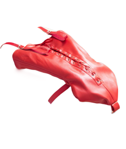 Camisole BDSM red arm furrow