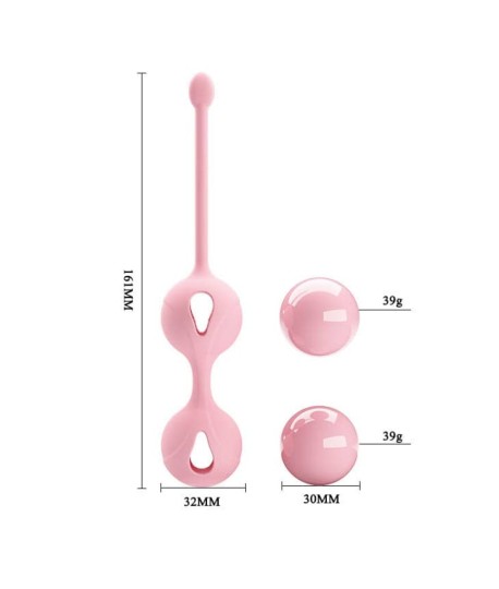 Sextoys, sexshop, loveshop, lingerie sexy : Boules de Geisha : Pretty love - Kegel Tighten up 3