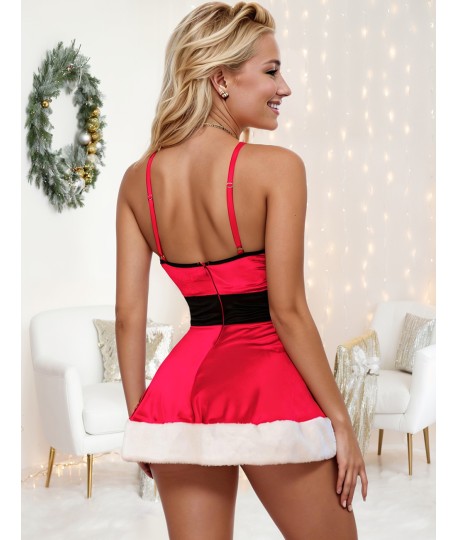 Sextoys, sexshop, loveshop, lingerie sexy : Deguisement noel sexy : Robe sexy mère noël