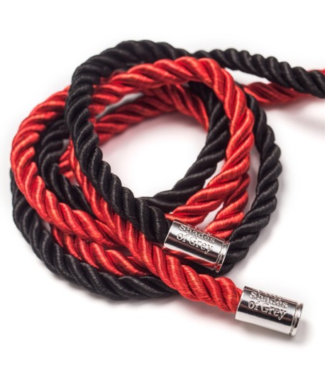 Sextoys, sexshop, loveshop, lingerie sexy : Cordes de Bondage : Lot 2 Cordes Bondage - Fifty shades of grey