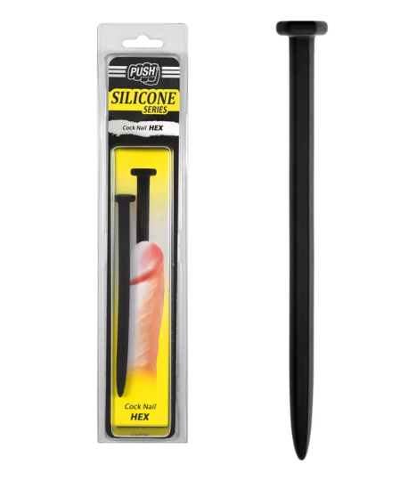 Sextoys, sexshop, loveshop, lingerie sexy : Plug d'Urêtre : Dilatateur silicone Hex - Push