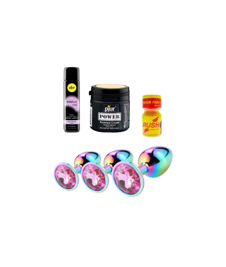 Sextoys, sexshop, loveshop, lingerie sexy : Les Coffrets : Coffret découverte anal
