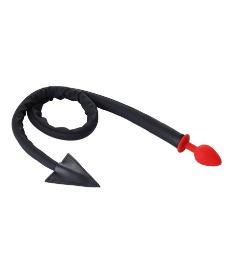 Sextoys, sexshop, loveshop, lingerie sexy : Plug Anal : Plug rouge anal queue de diable