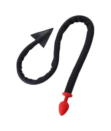 Sextoys, sexshop, loveshop, lingerie sexy : Plug Anal : Plug rouge anal queue de diable