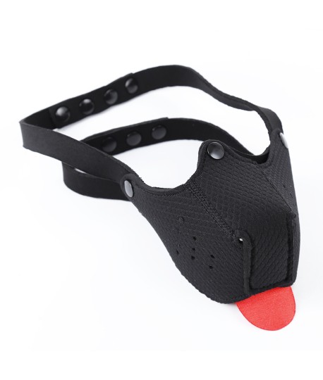 Sextoys, sexshop, loveshop, lingerie sexy : Baillons : Museau chien bdsm Noir