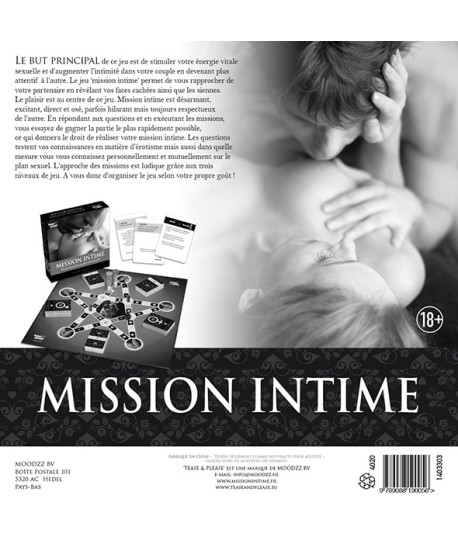 Sextoys, sexshop, loveshop, lingerie sexy : Jeux Coquins : Jeux érotique pour Adultes Mission Intime