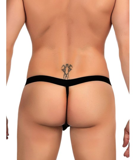 Sextoys, sexshop, loveshop, lingerie sexy : Boxers & Strings : String resille noir"M"