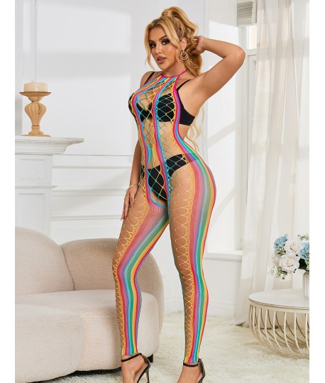 Sextoys, sexshop, loveshop, lingerie sexy : Combinaisons : Combinaison Résille sans pied Sexy TU