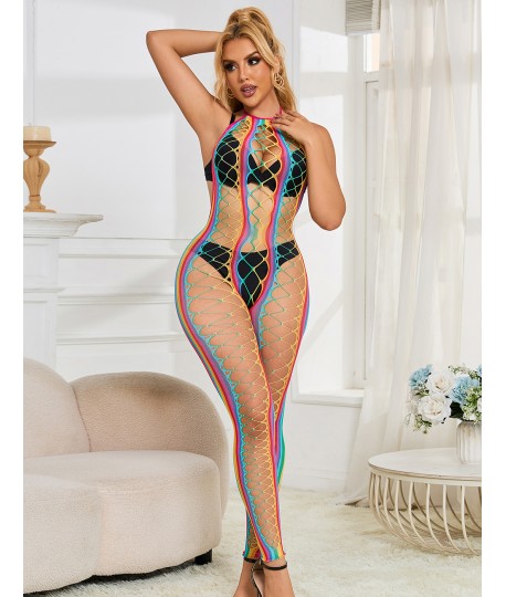 Sextoys, sexshop, loveshop, lingerie sexy : Combinaisons : Combinaison Résille sans pied Sexy TU