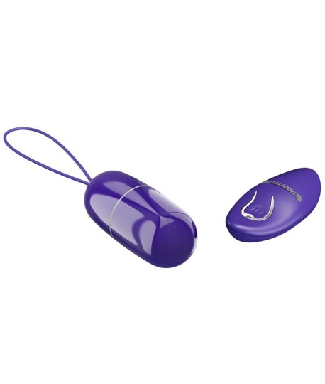 Sextoys, sexshop, loveshop, lingerie sexy : Vibro Waterproof : Pretty love -Oeuf Télécommandé Arvin youth violet