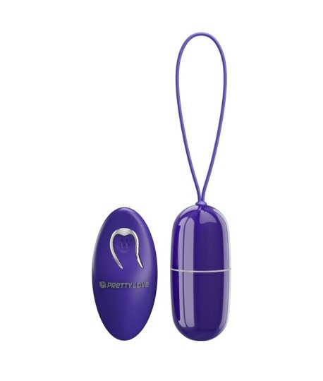Sextoys, sexshop, loveshop, lingerie sexy : Vibro Waterproof : Pretty love -Oeuf Télécommandé Arvin youth violet