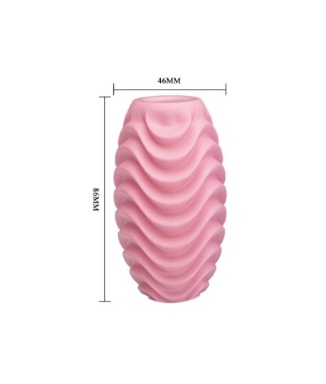 Sextoys, sexshop, loveshop, lingerie sexy : Oeuf Masturbateur : Pretty love -Oeuf masturbateur double face rose