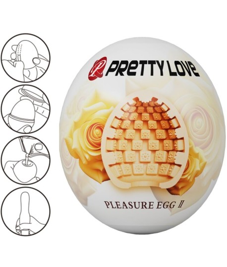 Sextoys, sexshop, loveshop, lingerie sexy : Masturbateur - Vagin Artificiel : Pretty love -Oeuf masturbateur Chair