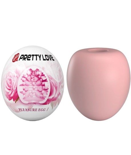 Sextoys, sexshop, loveshop, lingerie sexy : Masturbateur - Vagin Artificiel : Pretty love -Oeuf masturbateur Rose
