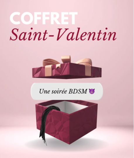 Sextoys, sexshop, loveshop, lingerie sexy : Les Coffrets : Coffret Saint-Valentin BDSM Soft
